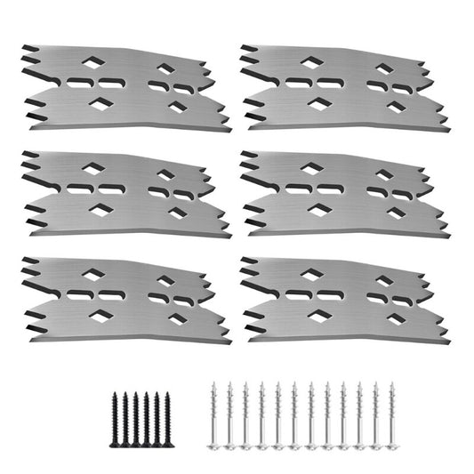 ya 25 6 Pieces Slab Flattening Dogs for Carpenters and Panel Processing Operators Tool