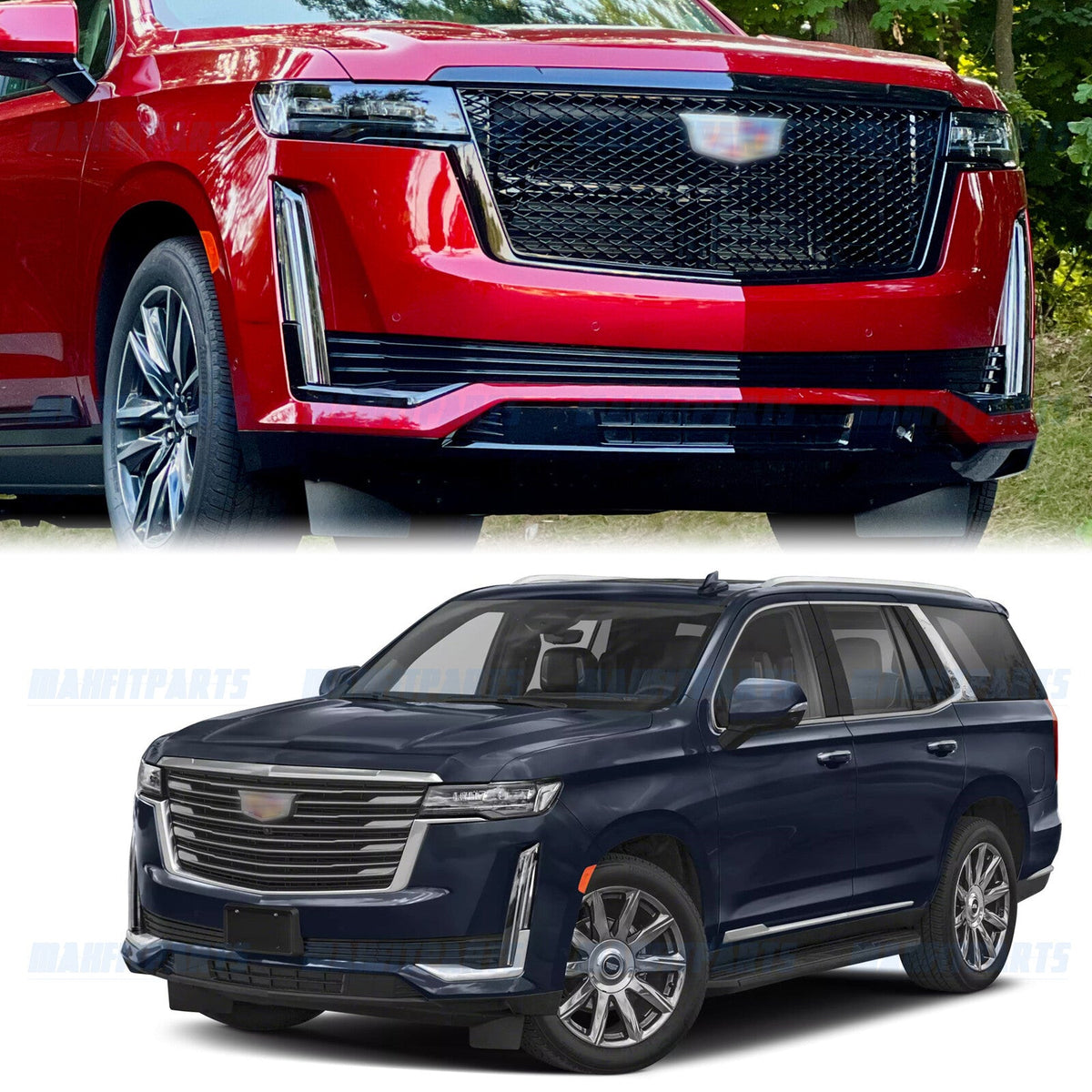 ya 10 10.28 Lower Bumper Grille 84570770 84570819 8434121 For 2021-2024 for Cadillac fo