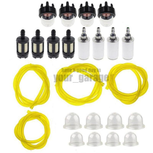 ya 28 Fit For Poulan Chainsaw 2375 2150 2050 Fuel Filter Line Hose Primer Bulb Set