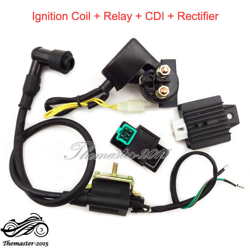 ya 4 6.22 ATV Ignition Coil CDI Regulator Rectifier Relay For Taotao 50 70 90 110cc 125 cc