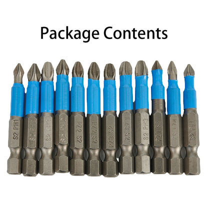 ya 26 Screwdriver Bit Magnetic Non-slip Drill PH1/PH2/PH3/PZ1/PZ2/PZ3 Nut Driver
