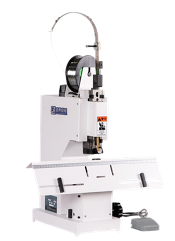 High Speed Electric Pedal Table Stapler Electric Binding Machine Flat Nail