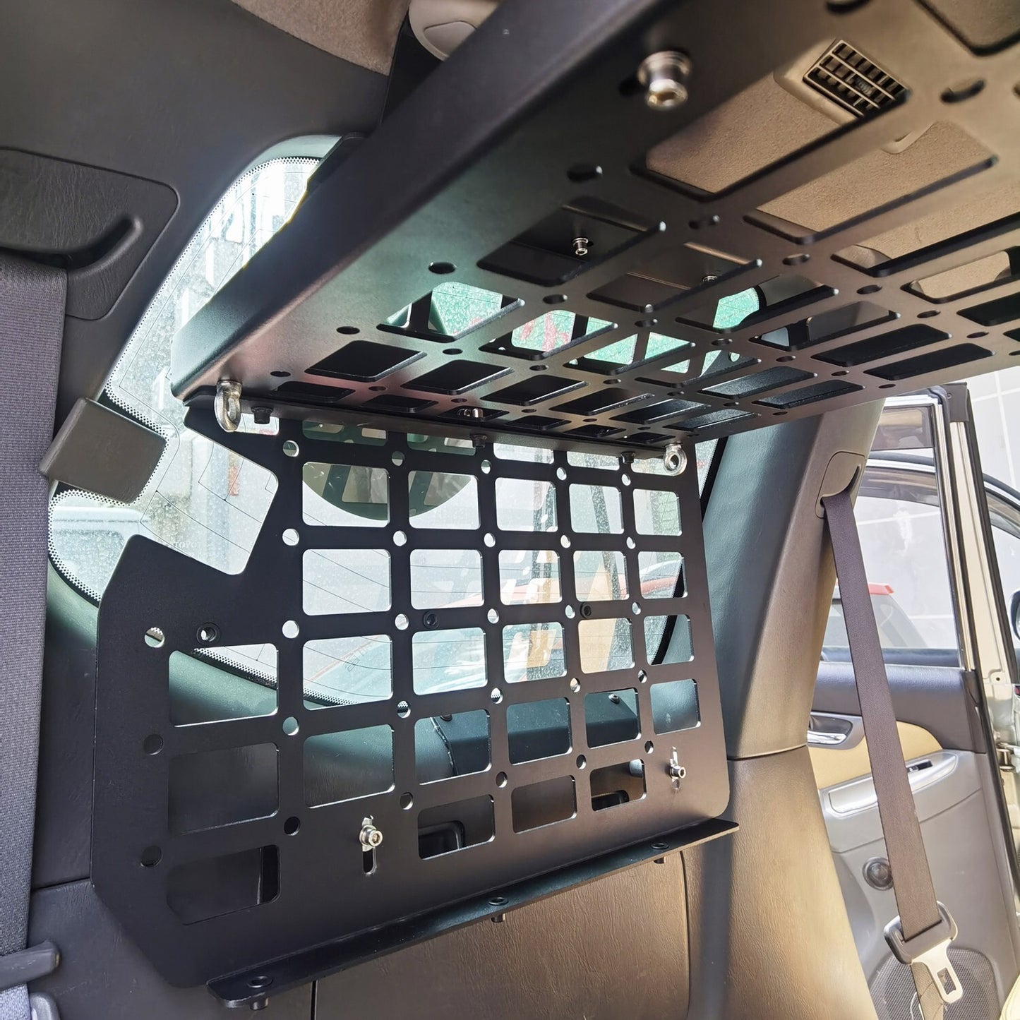 ya 5 6.16.2 for Toyota Prado FJ120 for Lexus GX 470 Rear Cargo Rack Shelf Luggage Storage Panel