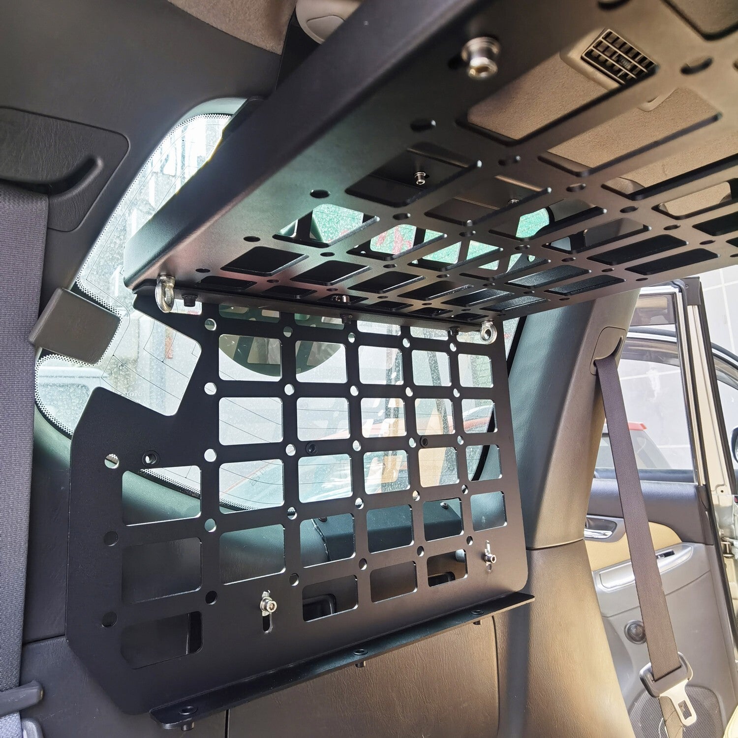 ya 5 6.16.2 for Toyota Prado FJ120 for Lexus GX 470 Rear Cargo Rack Shelf Luggage Storage Panel