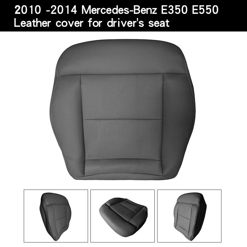 ya 5 8.7 BLACK Bottom for SEAT Leather Cover For 2010~2014 for Mercedes-benz E Class E350 E550
