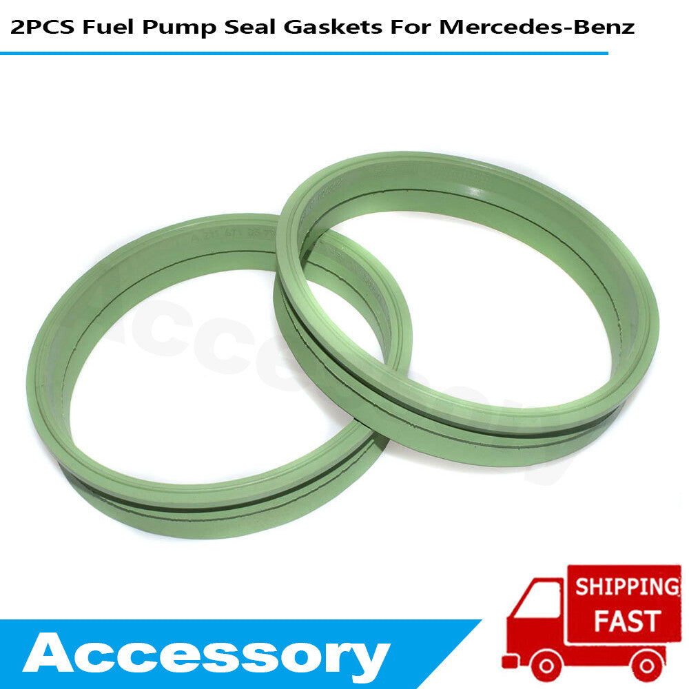 ya 27 7.2 2-pack of fuel pump sealing gaskets suitable for Mercedes-Benz CLS550, CLS63, AMG, and CLK350. (2114710579)