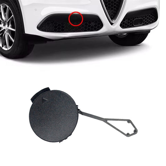 ya 27 6.18 Right Front Bumper Towing Hook Eye Cover Cap Lid for Alfa Romeo for Stelvio 2017-23