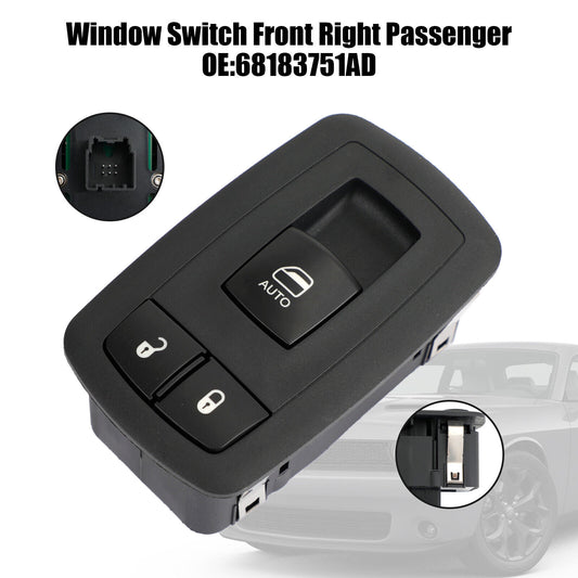 ya 1 8.5.1 Window Switch Front Right Passenger 68183751AD for Dodge for Challenger 2015-2021 D1