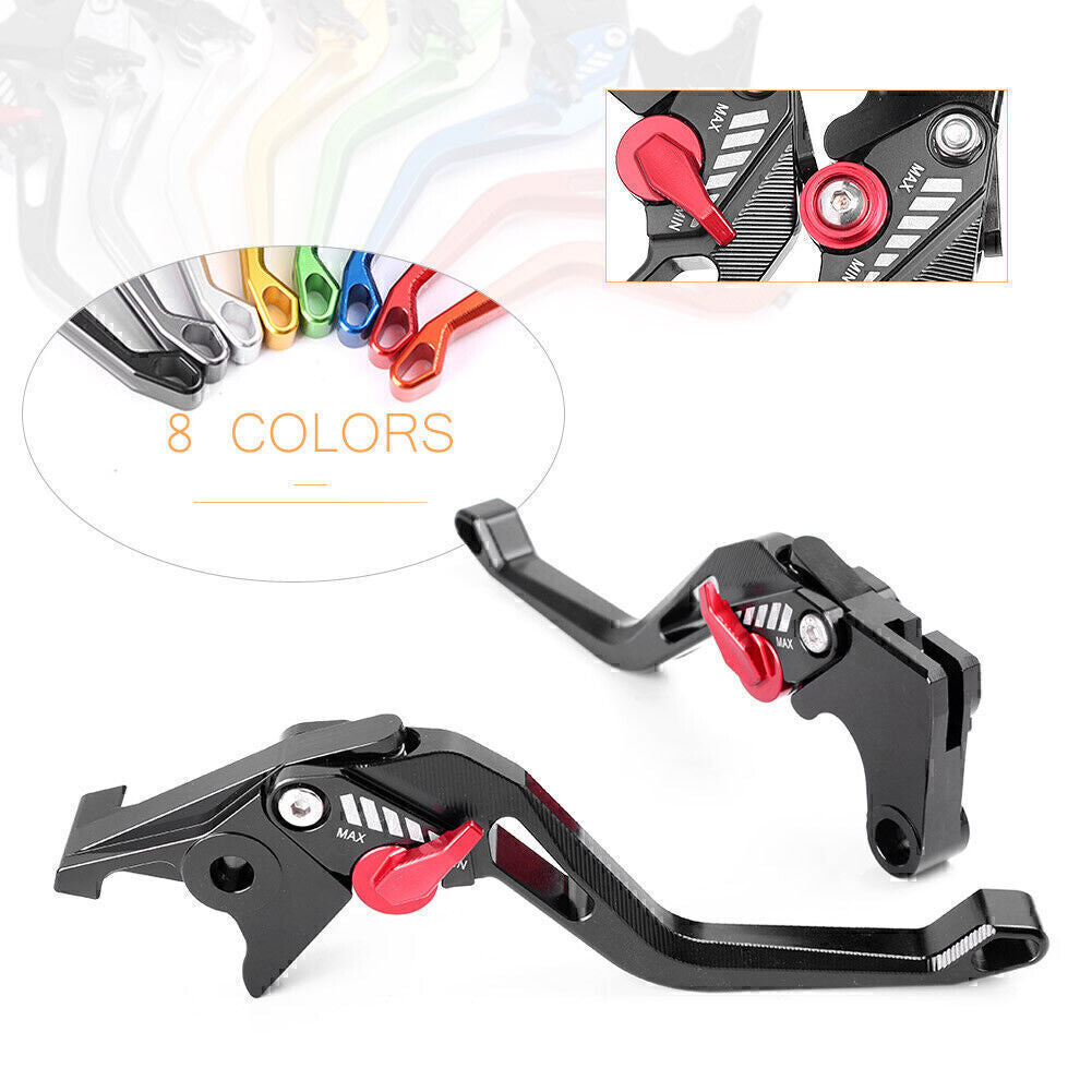 ya 8 5.26 5D Hollow Short Brake Clutch Levers for Yamaha YZF R6 1999-04 FZ1 FAZER 2001-05