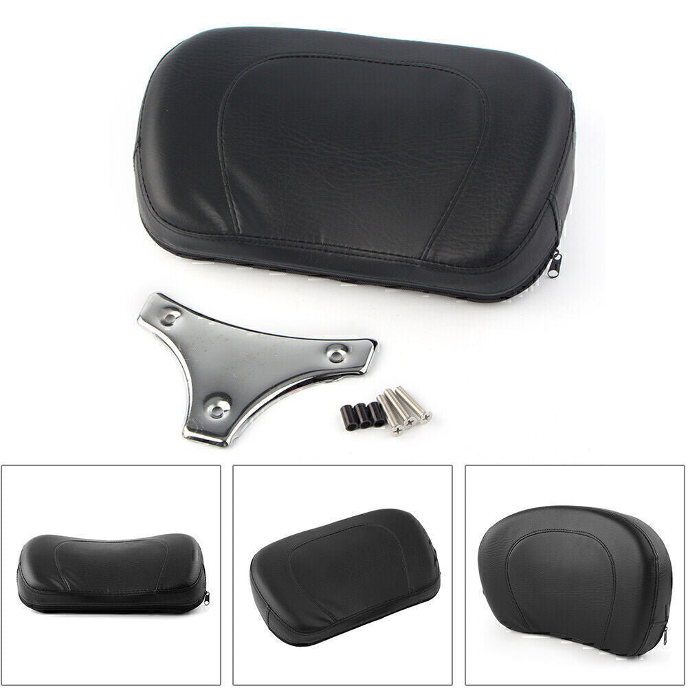 ya 3 6.25.3 Sissy Bar Backrest Pad For Road King Street Electra Road Glide 2009-14 motor