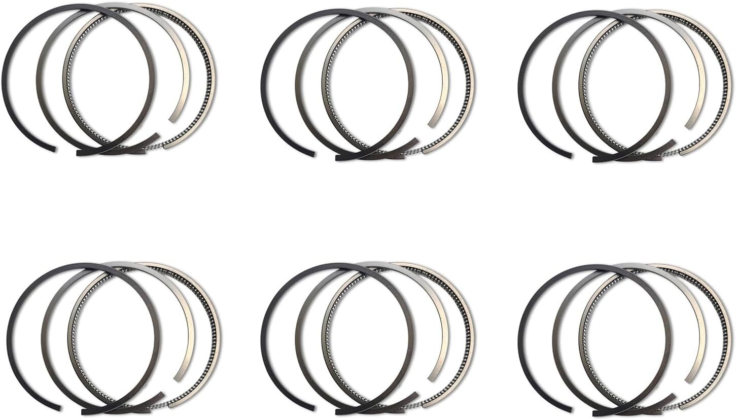 ya 3 6.25.2 6-pack 6D125E piston ring 6150-32-2030 for Komatsu 6D125E 6D125E-1 engine