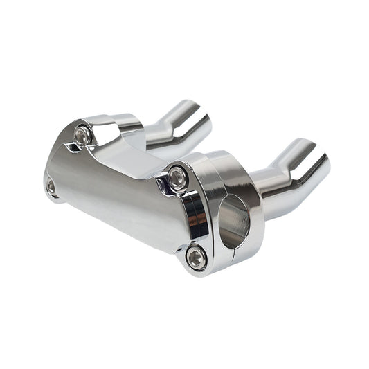 ya 2 6.30 for Harley Sportster XL Softail Dyna 1 Bar 3.5 Handlebar Riser Top Clamp Kit