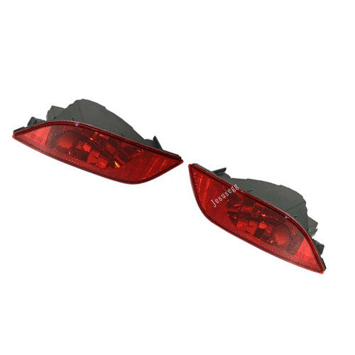 ya 13 5.27.2 2Pcs RH&LH Red Bumper Reflector lamp Fog Light Cover for Jeep Compass 2017-2020