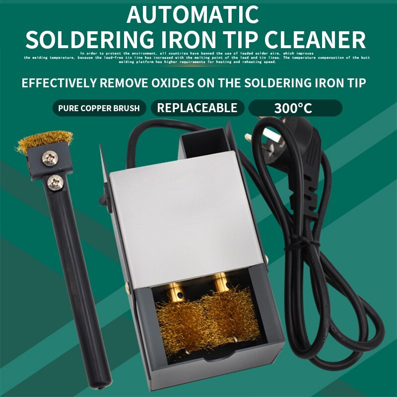 ya 25 310 Soldering Iron Tip Automatic Cleaner Electric Cleaner Soldering Tip Cleaner