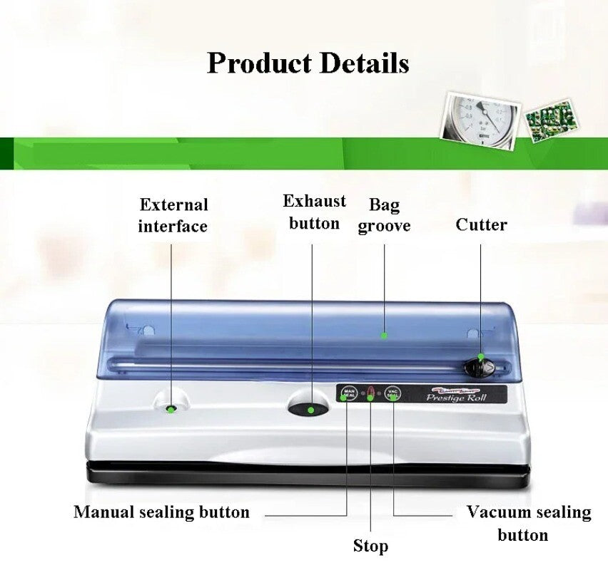 ya 26 Vacuum Sealing Machine Household Food Automatic eshness Sealing Machine PR4257