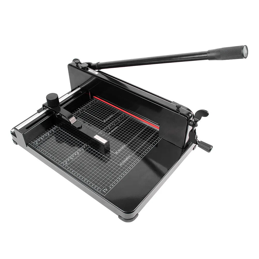 Paper Cutter Steel Bottom Thick Layer Cutter A4 Black Heavy Duty Cutter