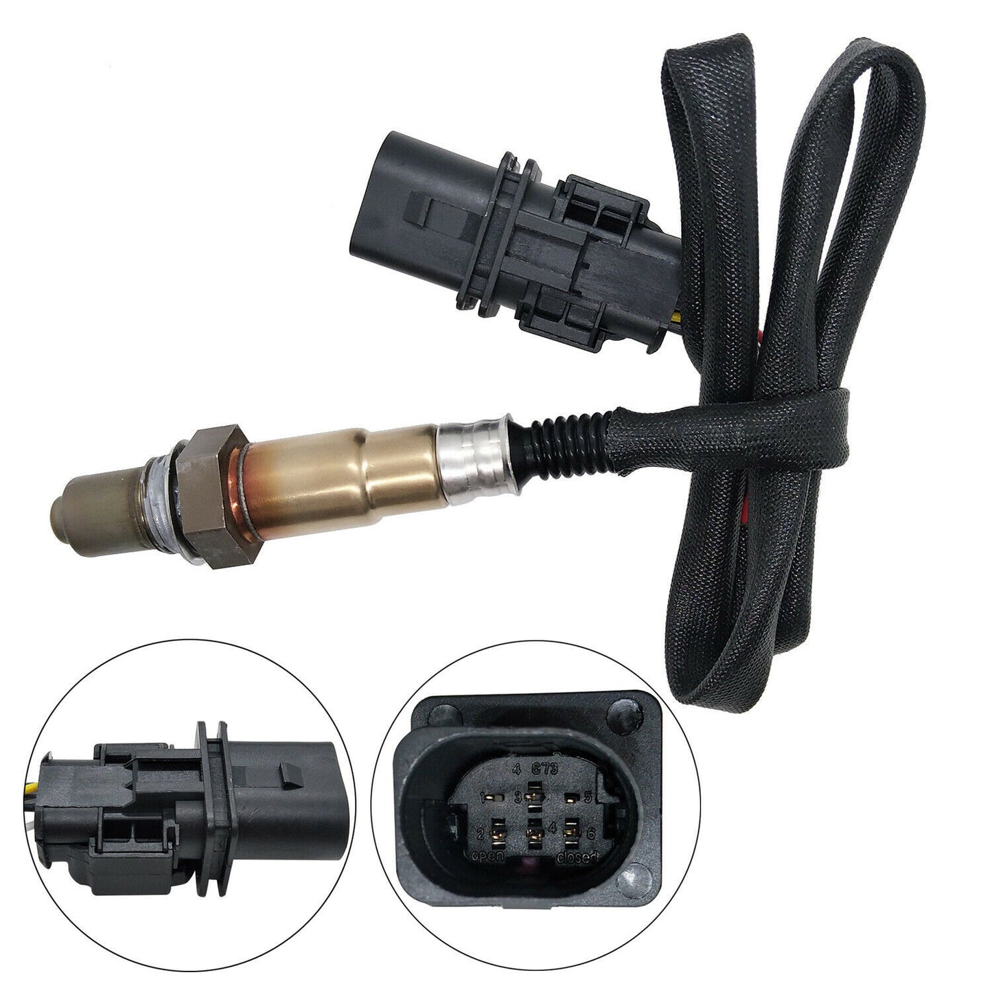 ya 1 8.5.3 4pcs Oxygen Sensor For 2015-2016 for V6 3.5L only fit for Turbo Upper+Lower