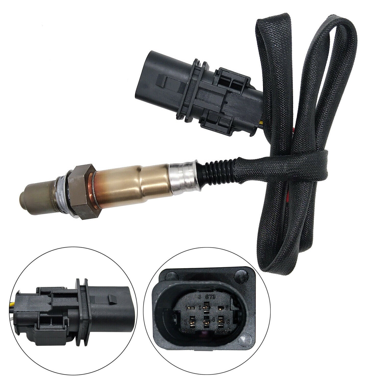ya 1 8.5.3 4pcs Oxygen Sensor For 2015-2016 for V6 3.5L only fit for Turbo Upper+Lower