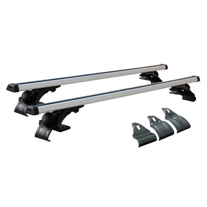 ya 5 8.7 48 Car Top Roof Cross Bar Luggage Cargo Carrier Rack Adjustable w/ 3Kinds Clamp