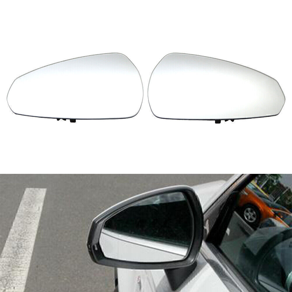 ya 3 6.25.2 Pair Front Outside Mirror Glass for Audi A3 2014-2020 2019 2018 2017 2016 2015