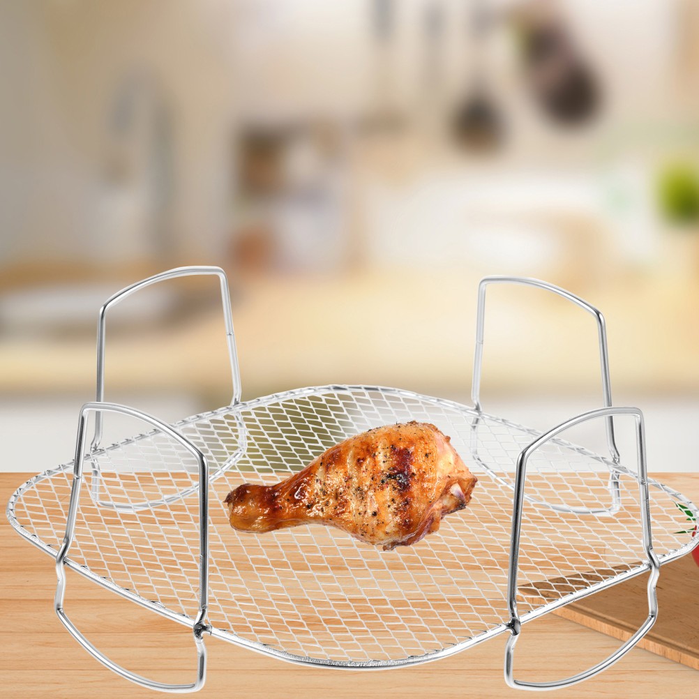 ya 25  Stainless Steel Roasting Rack Air yer for Grilling Cooking Racks