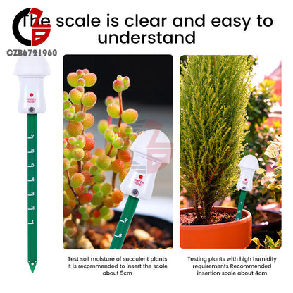 ya 26 LED Lights Alarm Moisture Sensor Moisture Monitor Detor Soil Humidity Tester