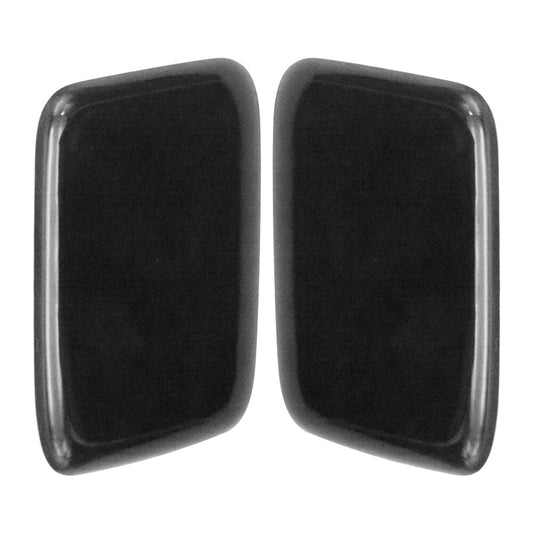 ya 27 6.18 2Pcs For 2015-2016 for Genesis Front Headlamp Washer Nozzle Cover Left+Right Side