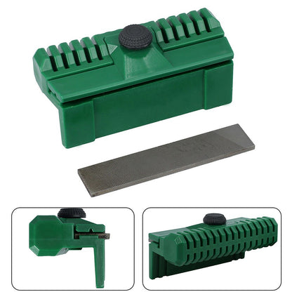 ya 17 4.33''x2.36''x1.57''Chainsaw Guide Bar Rail Dresser Chain File Repairer Tool