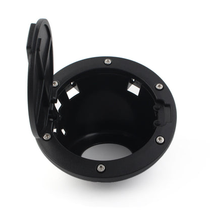 ya 5 8.7 Black Car Fuel Filler Door Cover Gas Tank Cap for Jeep for Wrangler JK 2007-2017