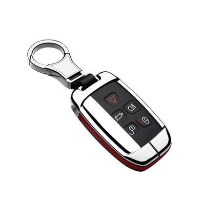 ya 5 8.7 Remote for Smart Key Fob Shell Cover Fit for Range for Rover Velar for Jaguar I-Pace E-Pace Red