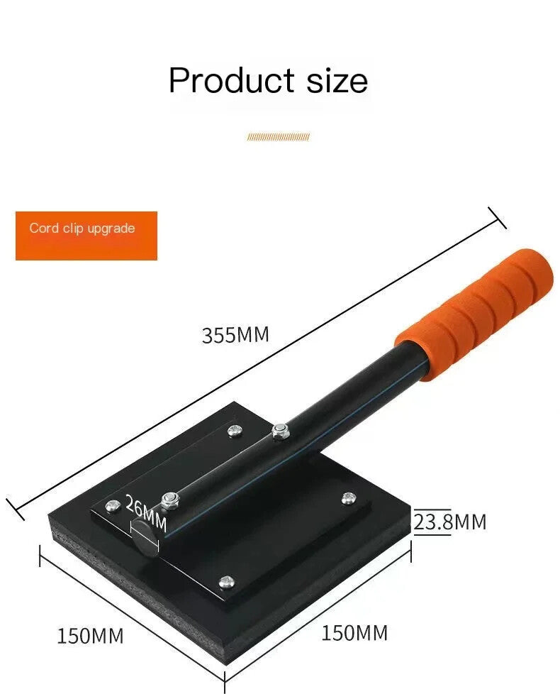 ya 14 Tile Tapping Board for Laying Tiling Tools Thickened Rubber Tapping Board