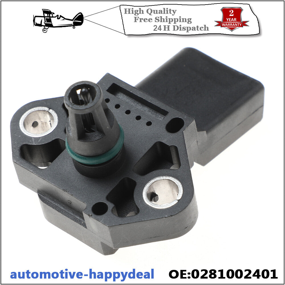 ya 1 8.5.3 MAP Sensor Turbo Boost 3 Bar for VW for Audi for SEAT for Skoda 038906051C 0281002401