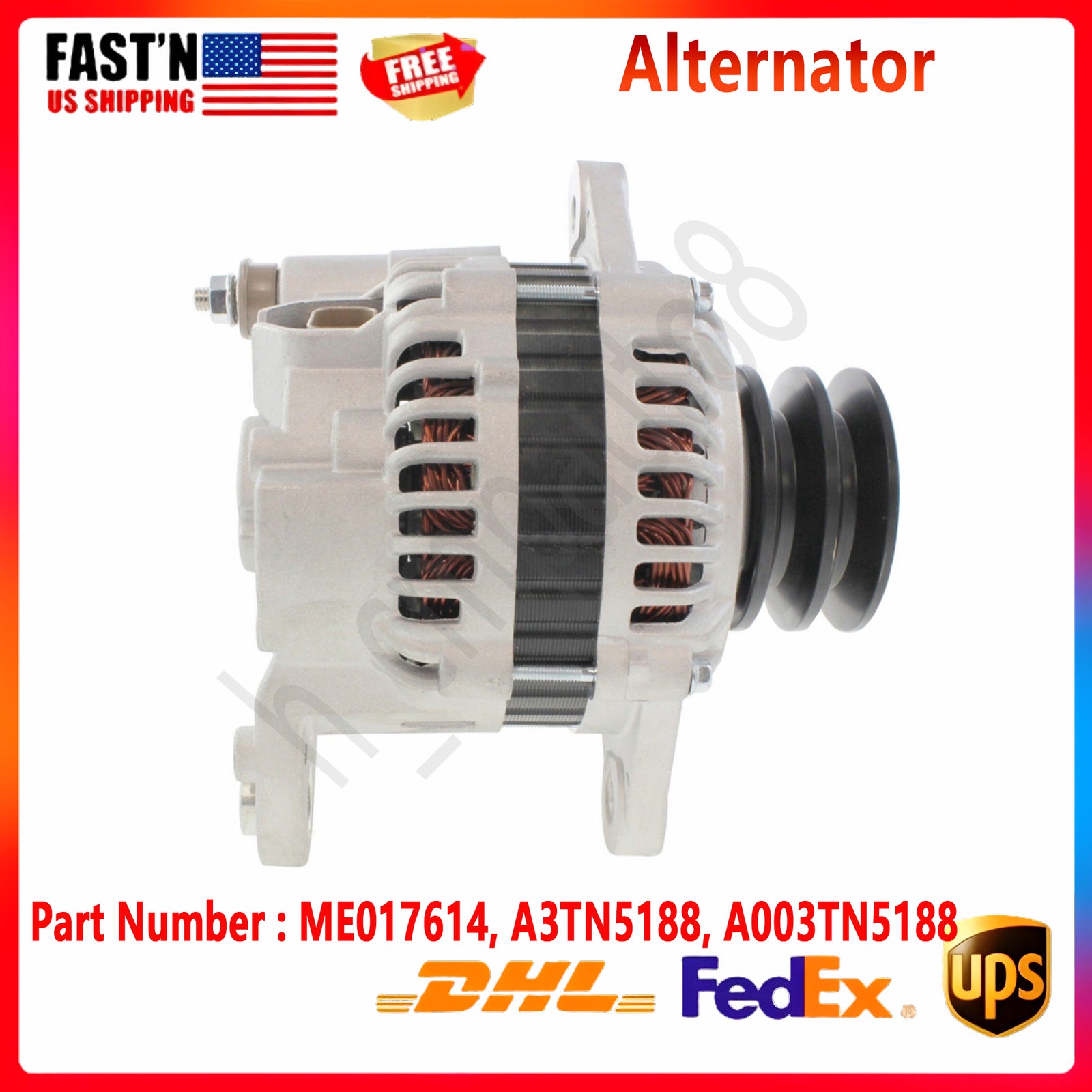 ya 27 7.2 Alternator FOR 24 VOLT 35 AMP Replaces ME017614 A3TN5188 A003TN5188