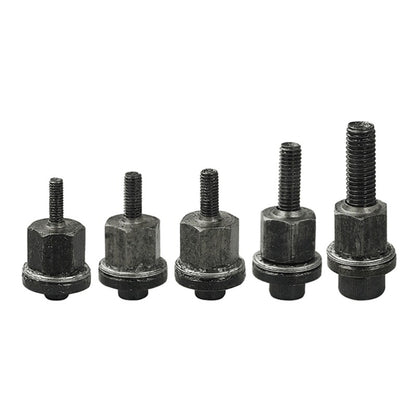 ya 14 Rivet Nut Drill Adapter Tool Riveting Manual Threaded Hand Riveter Tips 5PCS