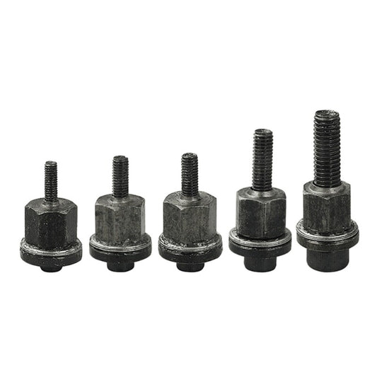 ya 14 Rivet Nut Drill Adapter Tool Riveting Manual Threaded Hand Riveter Tips 5PCS