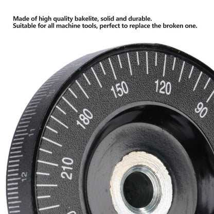 ya 14 1pcs 63mm Solid Bakelite Hand Wheel Scale Handwheel Machinery Accessaries