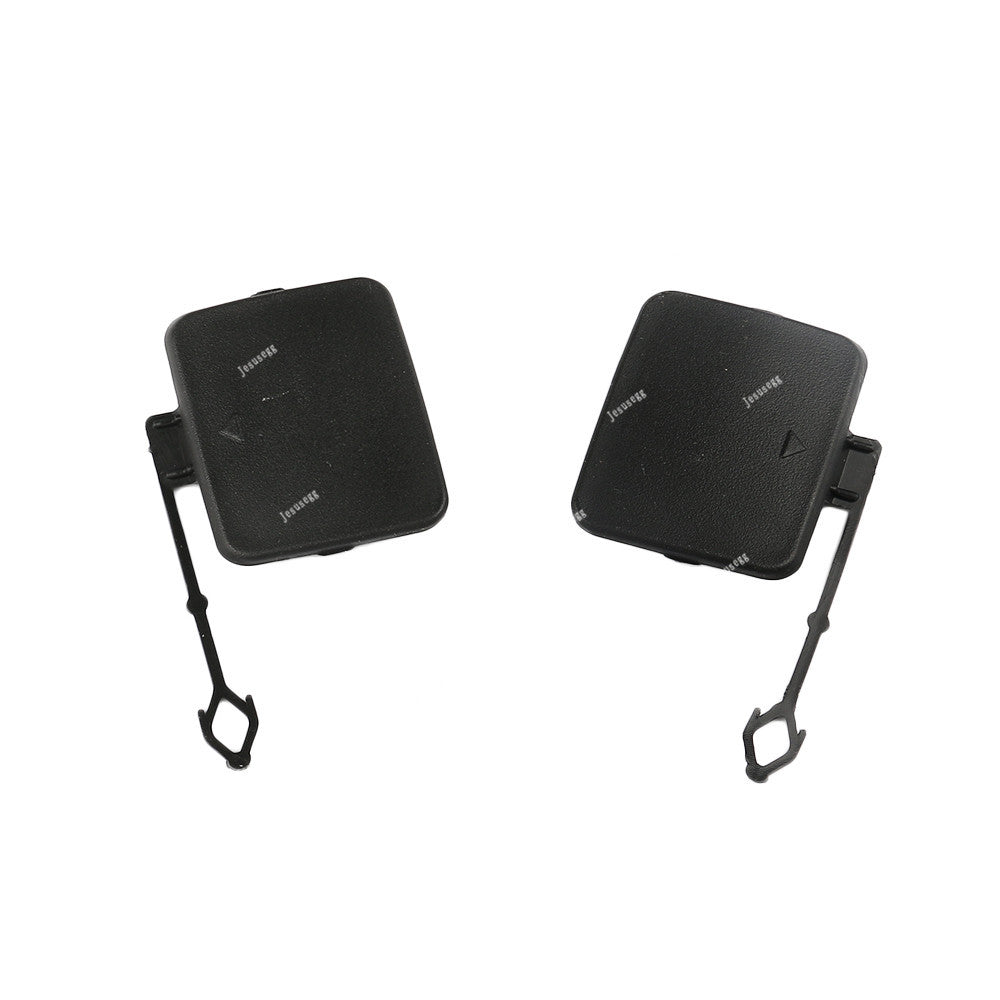 ya 27 6.18 Driver + Passenger Set Hand Rear Bumper Tow Hook Cover Cap for BMW for X5 E70