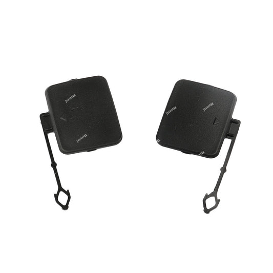 ya 27 6.18 Driver + Passenger Set Hand Rear Bumper Tow Hook Cover Cap for BMW for X5 E70