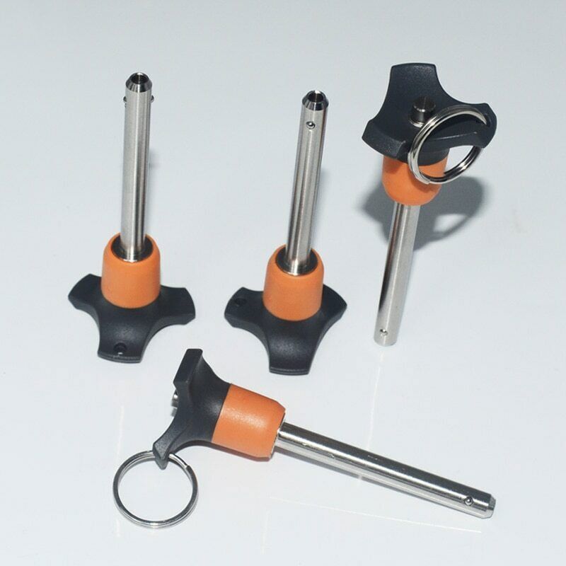 1PC Release Fasten Pins dia 10MM Self-Locking Ball Pins Detent Pin W/Button