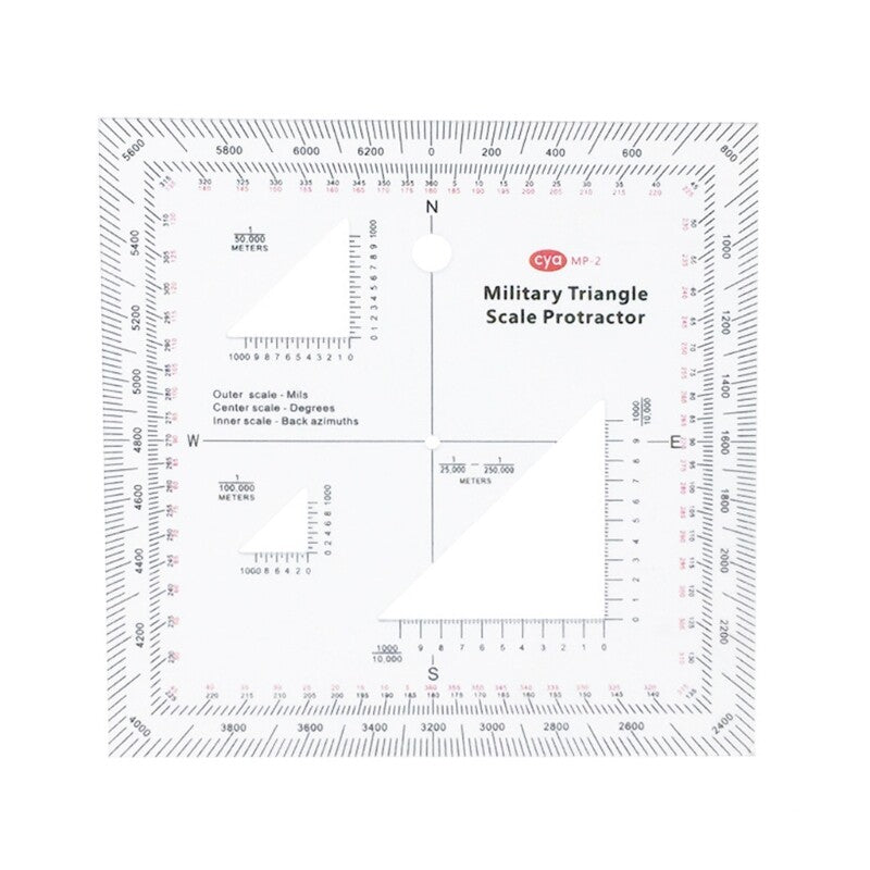 ya 14 Coordi te Scale for vigation Topographical Map Scale Protractors