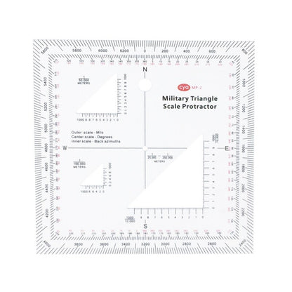 ya 14 Coordi te Scale for vigation Topographical Map Scale Protractors