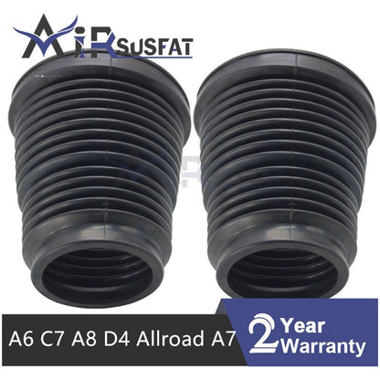 ya 1 8.12 baidi 2x Front Air Suspension Shock Dust Cover Boots A6 4G C7 for A8 D4 Allroad A7