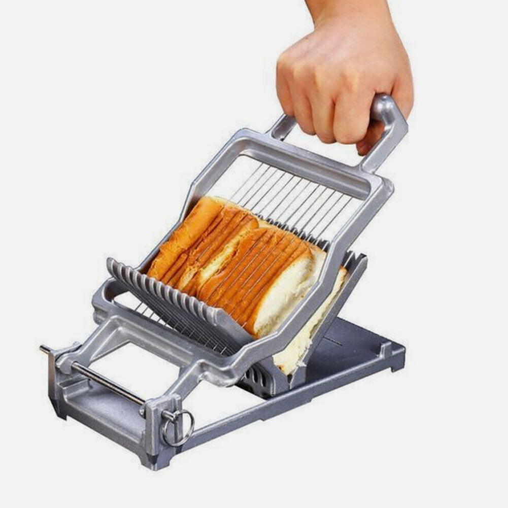ya 26 10mm Stainless Steel Toast Cutter Commercial Bread Slicer Cheese Cutting Tools