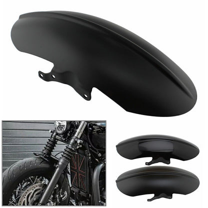 ya 5 8.7 For Bobber Black 1200 Speedmaster 1200 Black ABS Short Front Mudguard Fender 1X