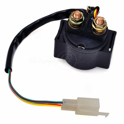 ya 5 8.7 Universal GY6 70 125 250cc Motorcycle Motor's Electric Ignition 12V Start Relay