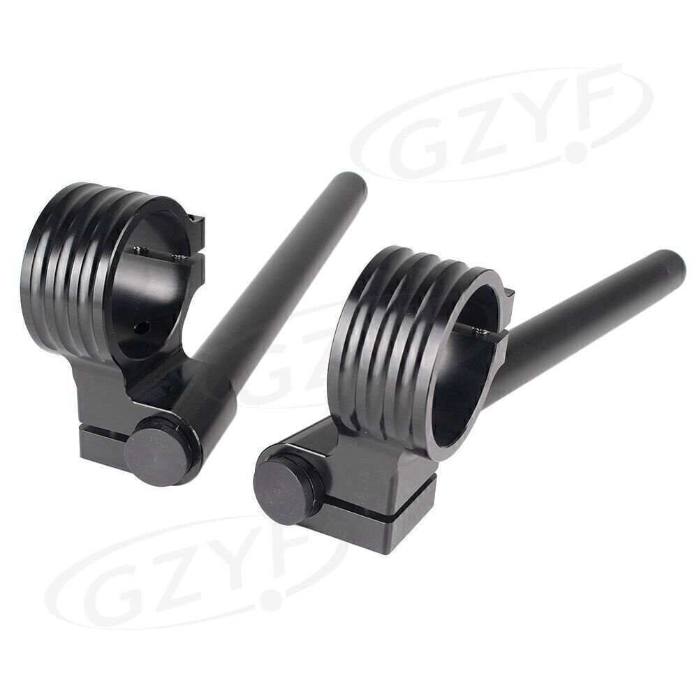ya 2 6.26 Fit for Yamaha YZF R6 2005-2018 2x CNC Clip-on Fork Tube Handle Bar Handlebar 50mm