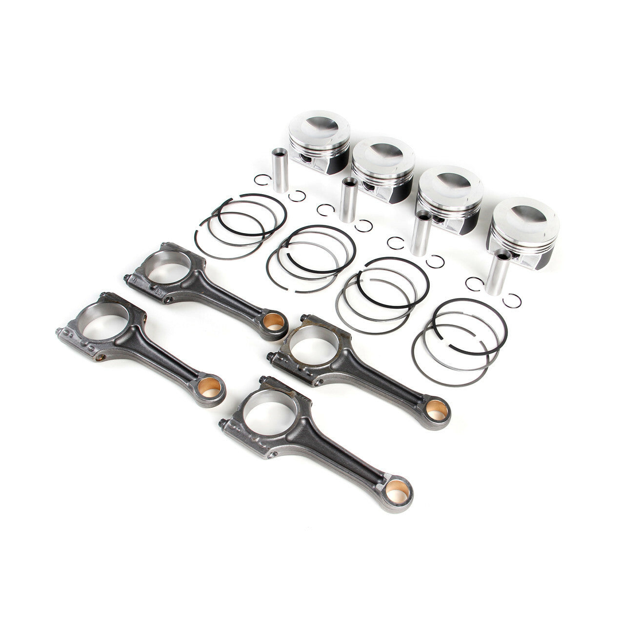 ya 11 6.9 Piston Ring Kit& Connecting Rods 20MM Fit for VW for JETTA for Passat for Audi A4 A6