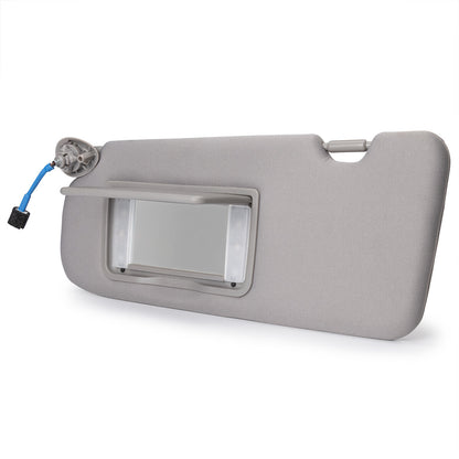 Sun Visor Gray 83230-TLY-H11ZB for Honda for CR-V Interior W/Mirror Light Left Side