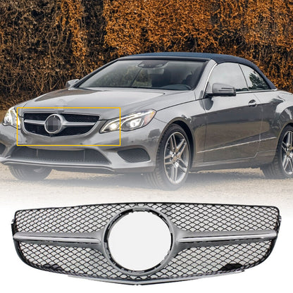 ya 10 10.28 Grille Grill For MB for Mercedes E Class Coupe E550 E400 E350 2014 n