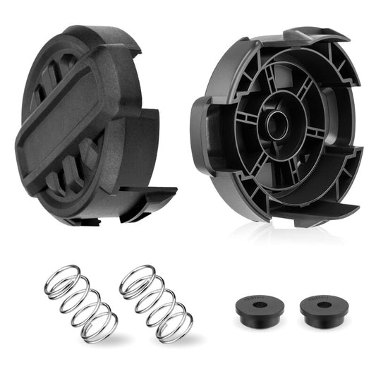 ya 17 2Pieces Trimmer Head Caps Covers and Springs Set for Weedeater Parts DCST922P1